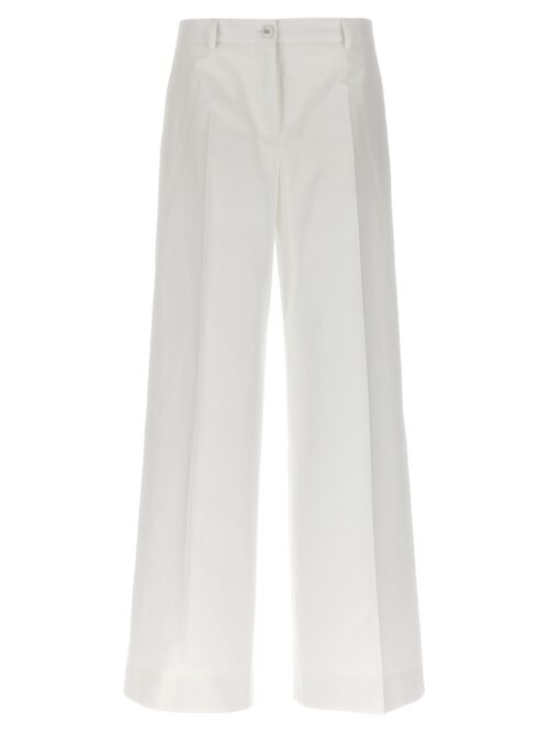 Flare pants DOLCE & GABBANA White