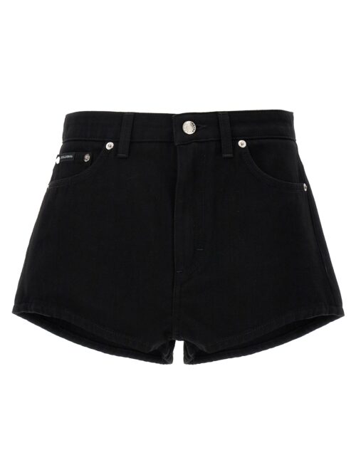 Denim shorts DOLCE & GABBANA Black