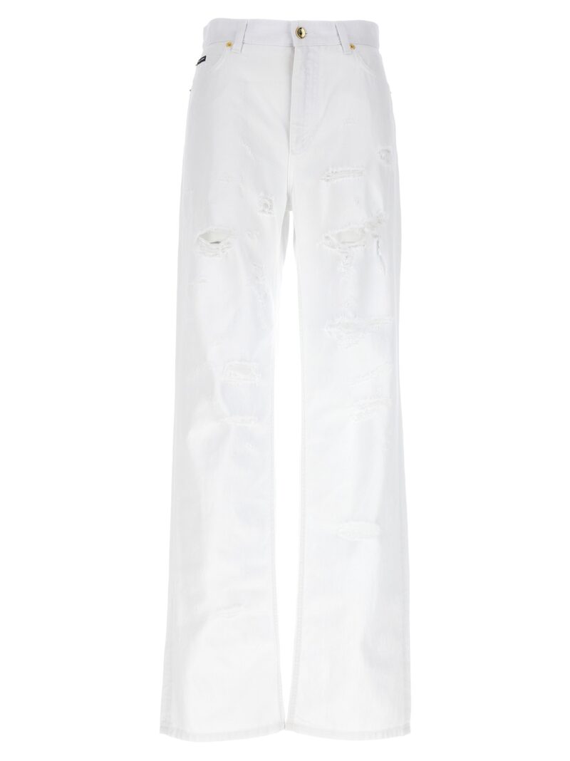 'Boyfriend' jeans DOLCE & GABBANA White