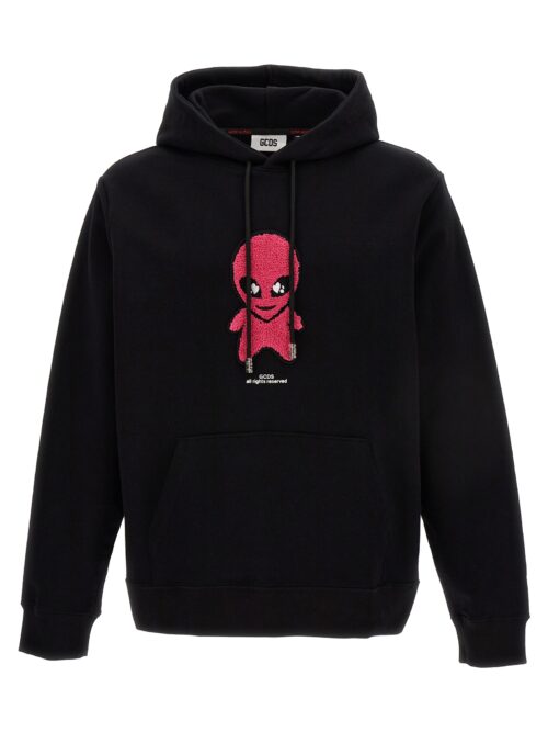 'Wirdo' hoodie GCDS Black