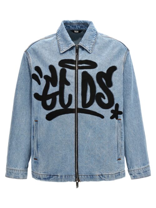 'Harrington' jacket GCDS Light Blue