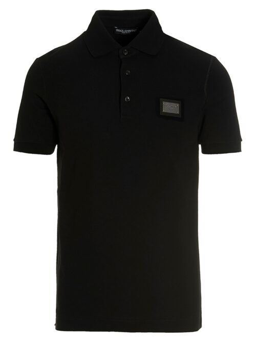 Polo 'DG Essential' DOLCE & GABBANA Black