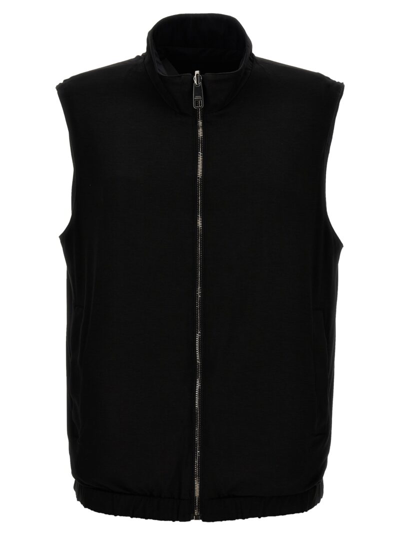 Logo reversible vest G9AVCTGH478N0000 DOLCE & GABBANA Black