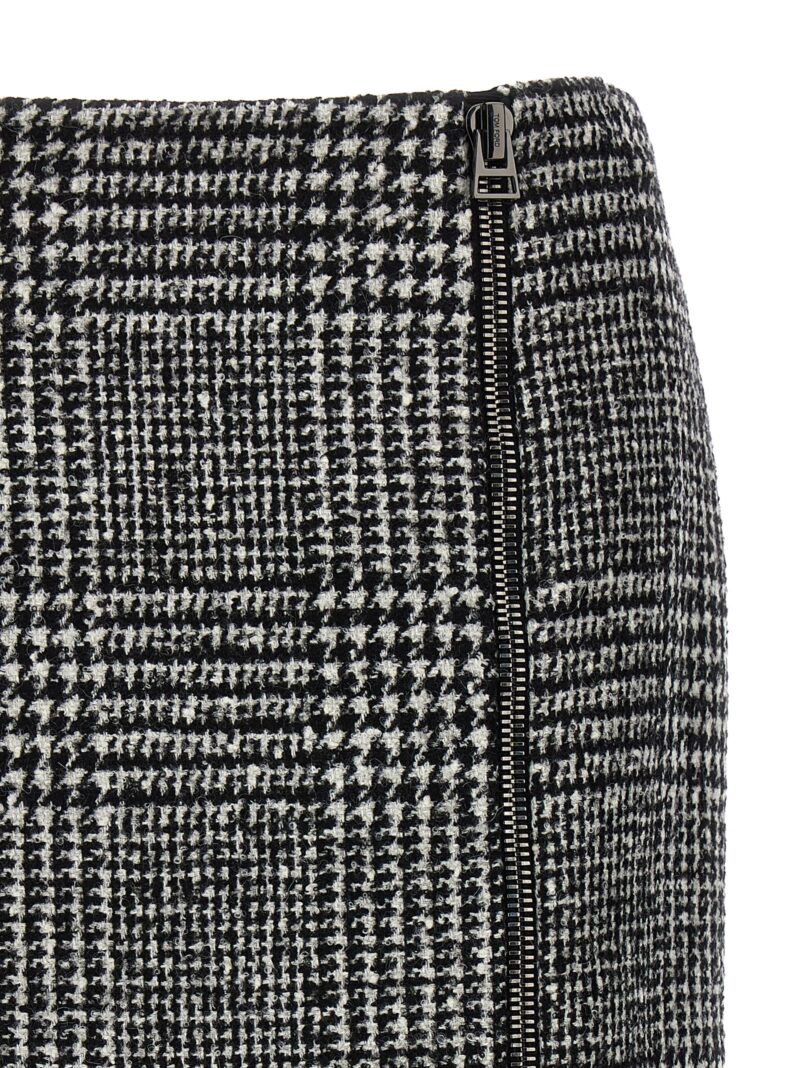 Prince of Wales skirt Woman TOM FORD White/Black