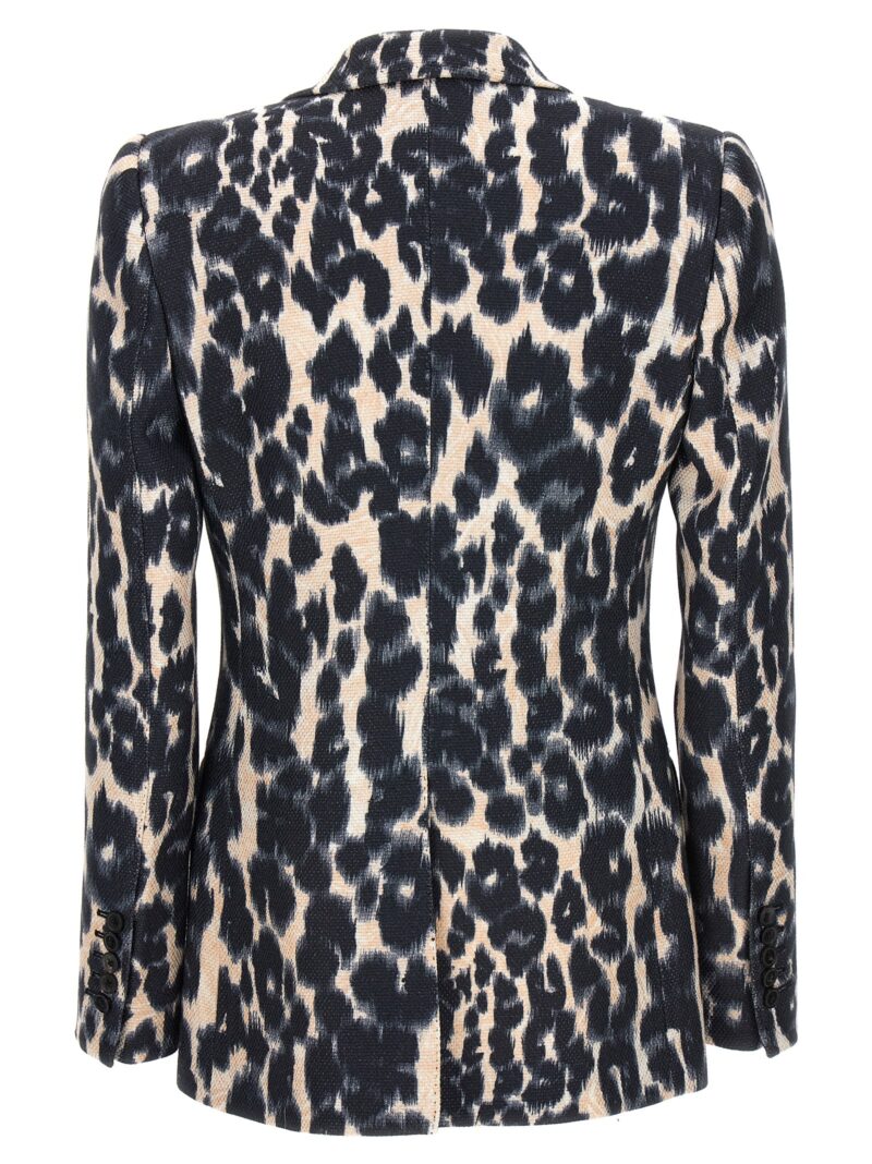 Animal print single-breasted blazer GI2504FAP203XAWLB TOM FORD Multicolor