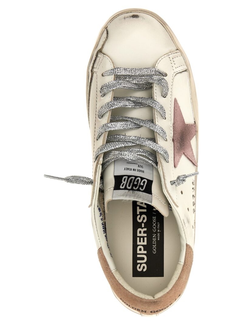 'Superstar' sneakers 100% cow leather (Bos Taurus) GOLDEN GOOSE Pink