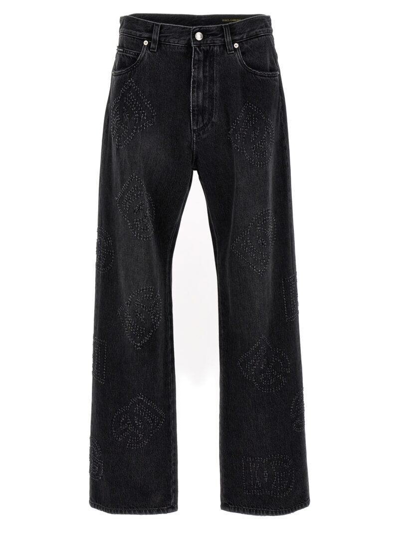 'DG' jeans DOLCE & GABBANA Gray