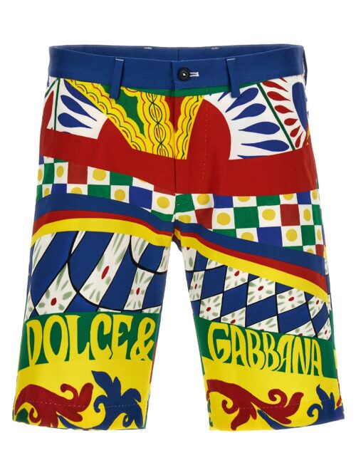 'Carretto' bermuda shorts DOLCE & GABBANA Multicolor