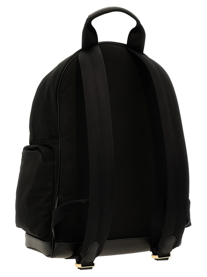 Logo nylon backpack H0460TNY017G1N001 TOM FORD Black