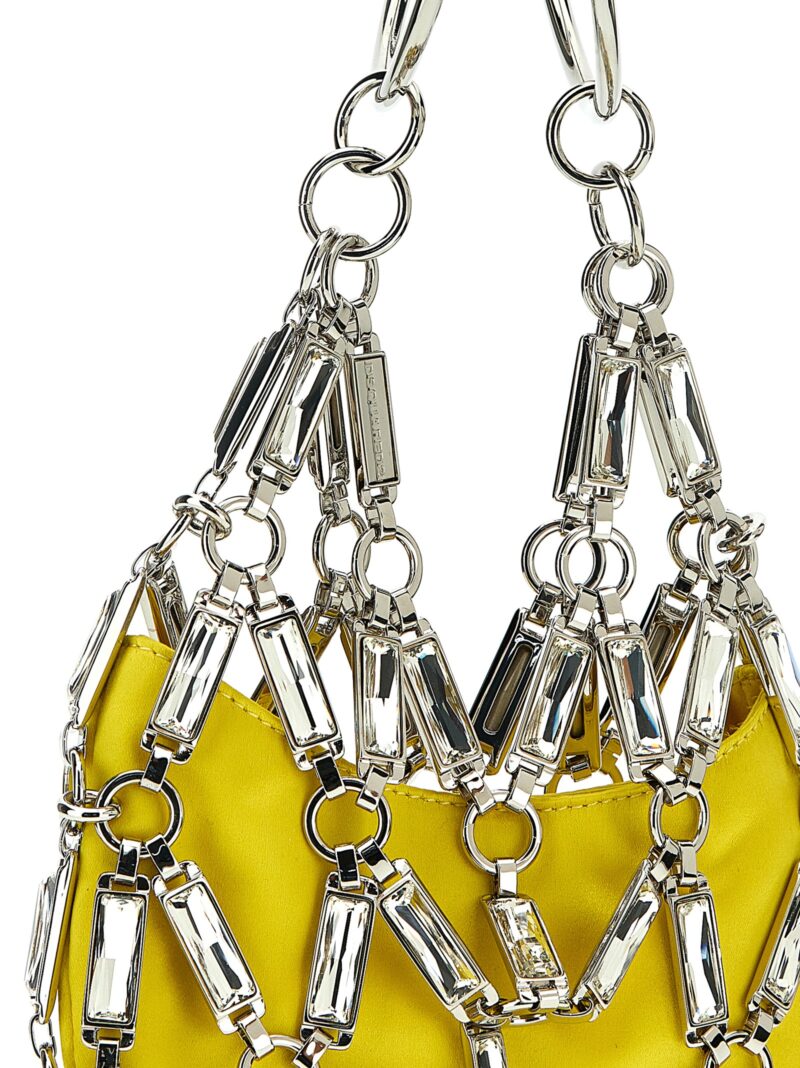 'Cage' handbag Woman DSQUARED2 Yellow