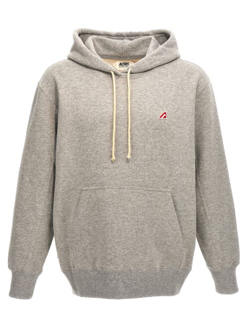 Logo hoodie AUTRY Gray