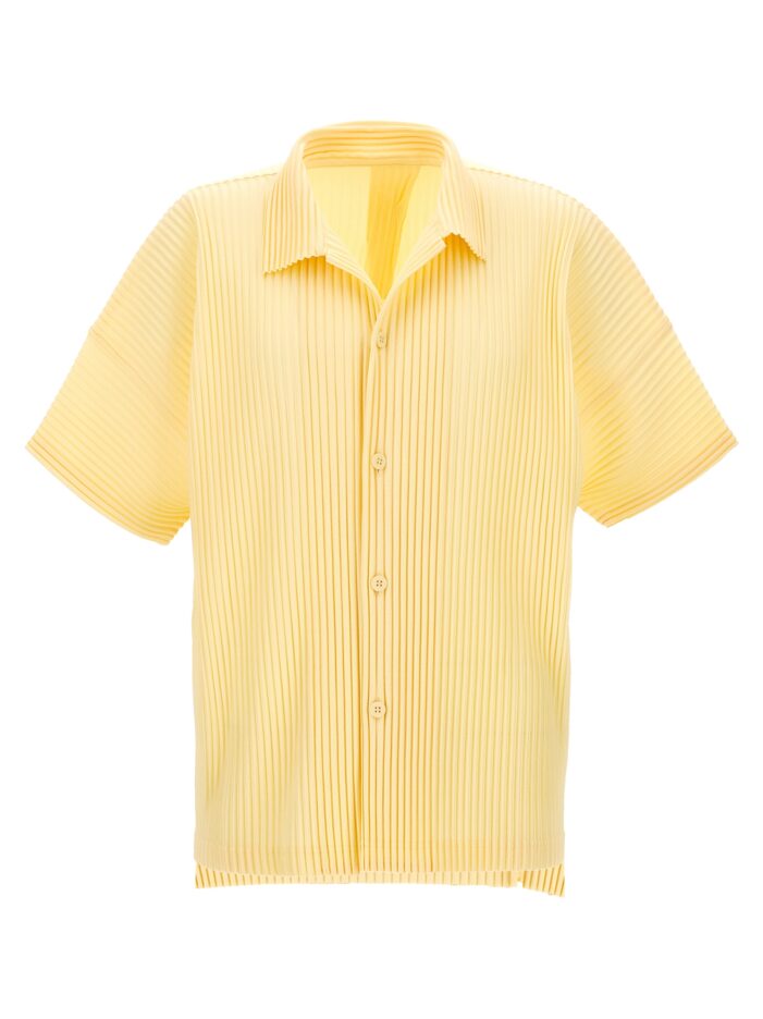 Pleated shirt HOMME PLISSE' ISSEY MIYAKE Yellow