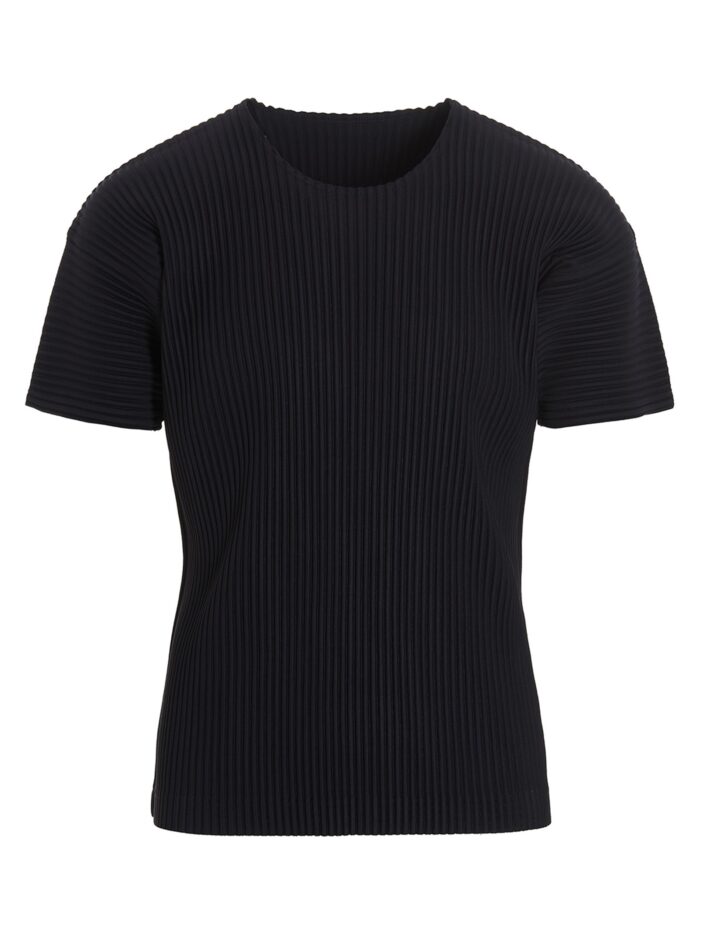 Pleated T-shirt HOMME PLISSE' ISSEY MIYAKE Blue
