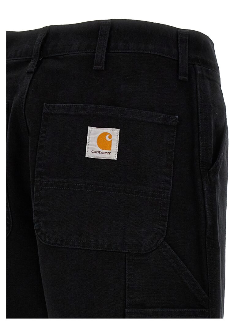 'Single knee' pants 100% cotton CARHARTT WIP Black