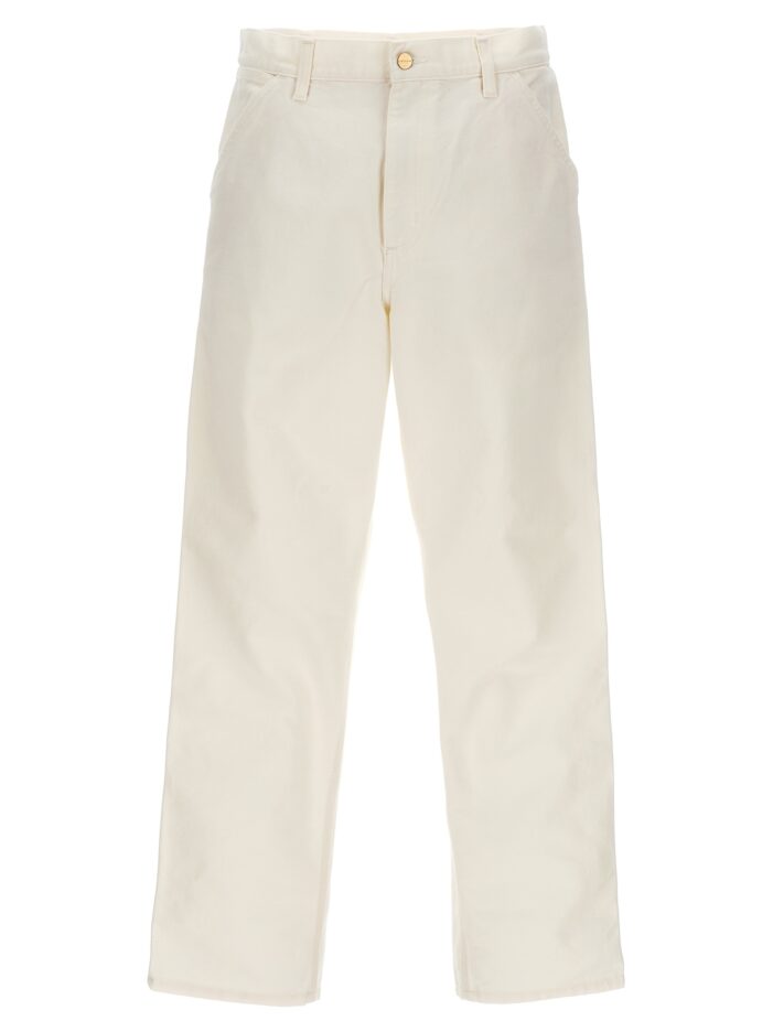 'Single knee' pants CARHARTT WIP White