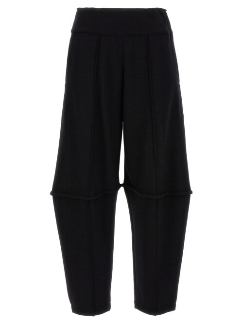 'Tact Wool Jersey' pants ISSEY MIYAKE Black