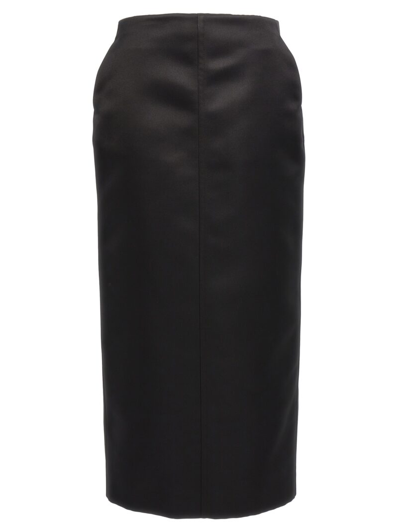 Duchesse midi skirt PHILOSOPHY Black