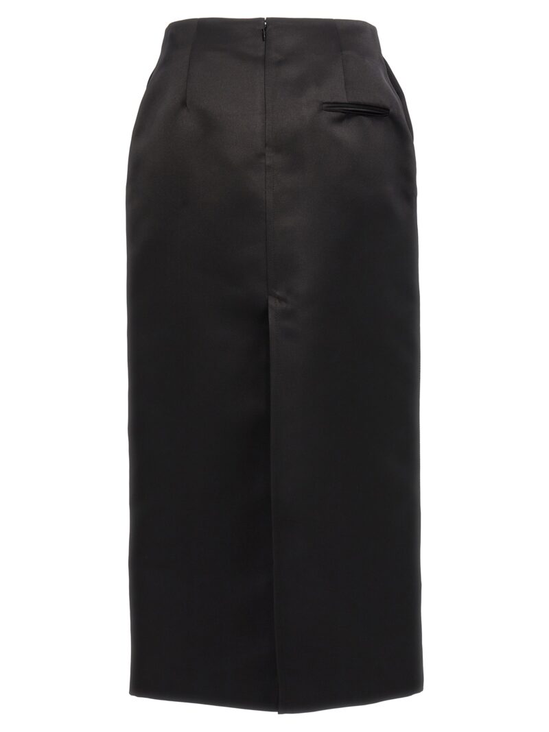 Duchesse midi skirt J010707230555 PHILOSOPHY Black