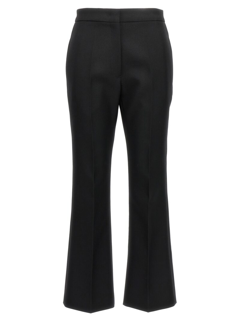 Pleated wool trousers JIL SANDER Black