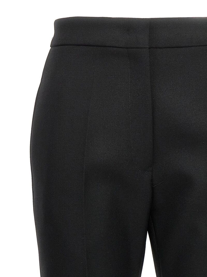 Pleated wool trousers Woman JIL SANDER Black