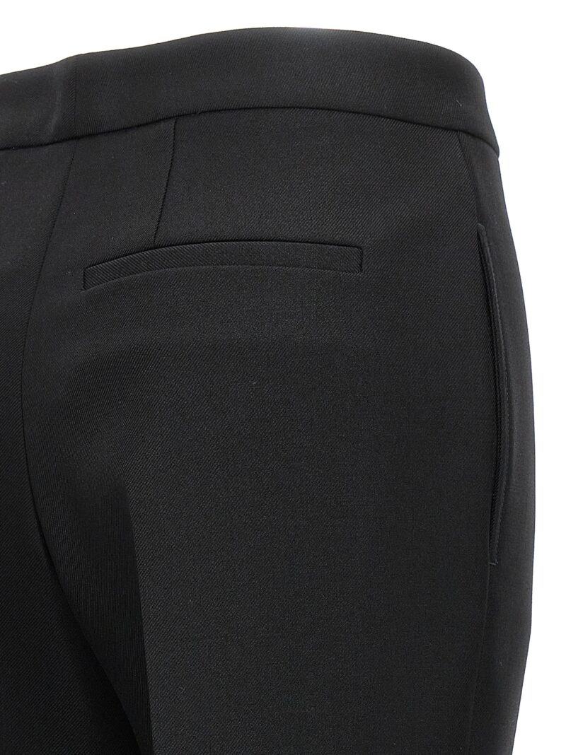 Pleated wool trousers 100% wool JIL SANDER Black