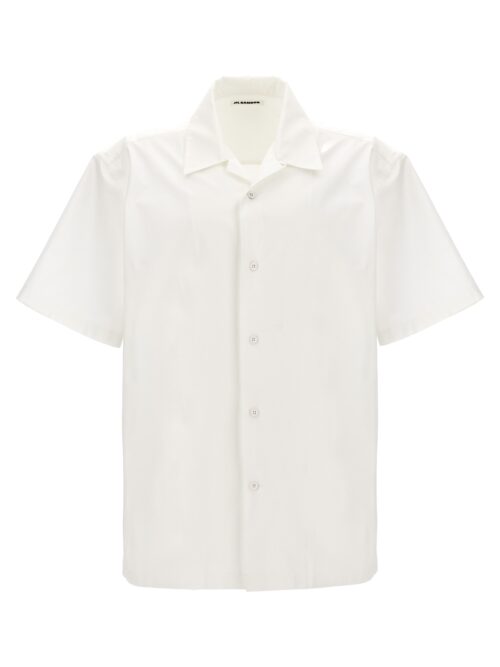 Cotton bowling shirt JIL SANDER White