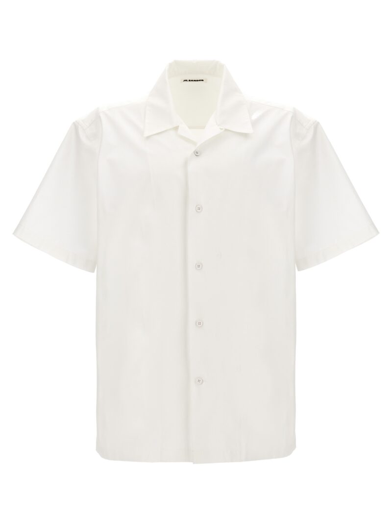 Cotton bowling shirt JIL SANDER White