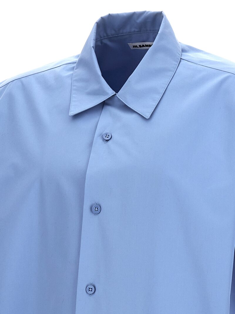 Bowling shirt 100% cotton JIL SANDER Light Blue