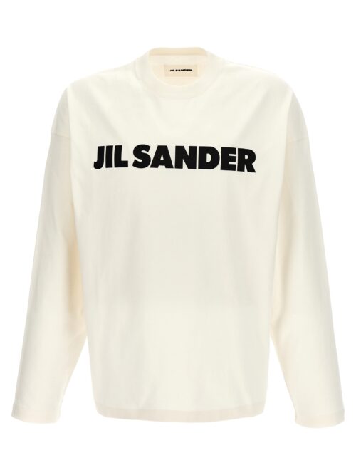 Logo print T-shirt JIL SANDER White/Black