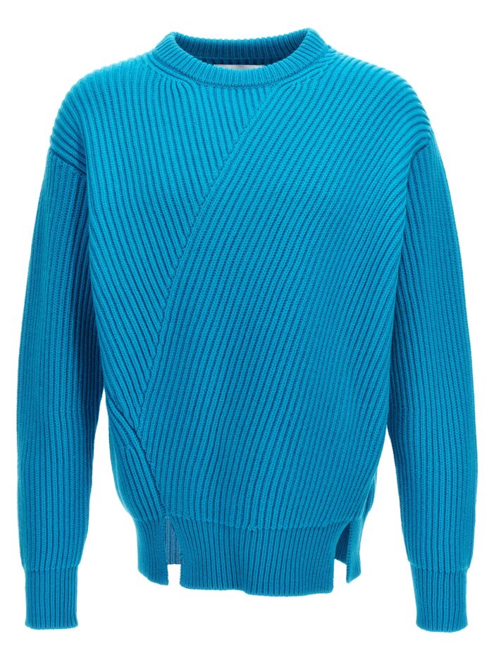 Wool sweater JIL SANDER Light Blue