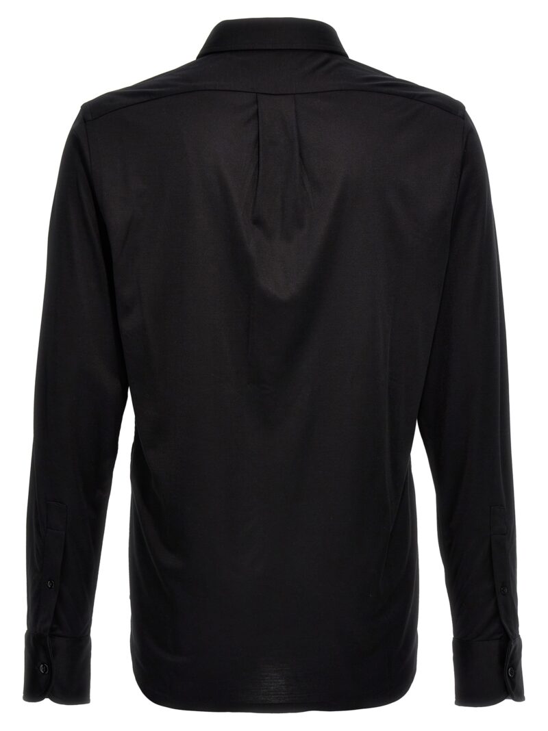 Silk shirt JBL004JMS005F23LB999 TOM FORD Black