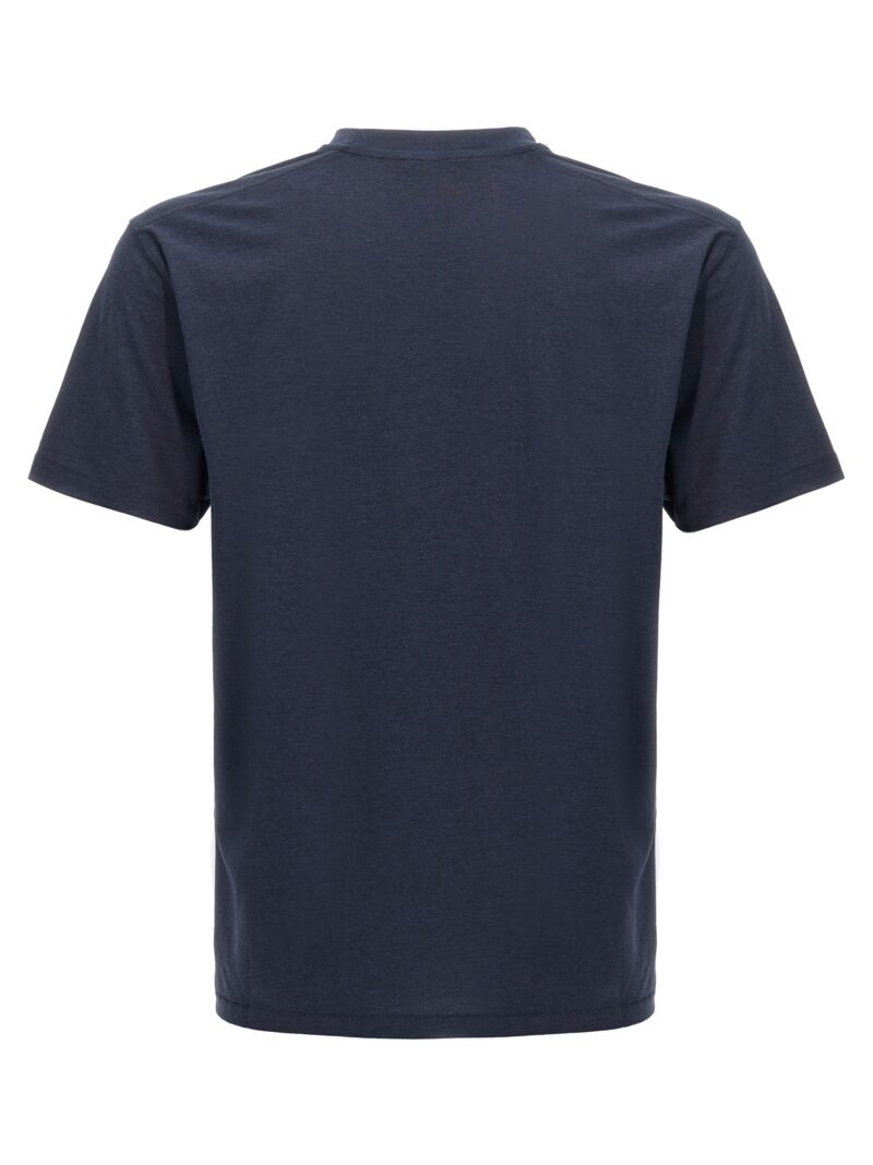 Cotton lyocell t-shirt JCS004JMT002S23HB801 TOM FORD Blue