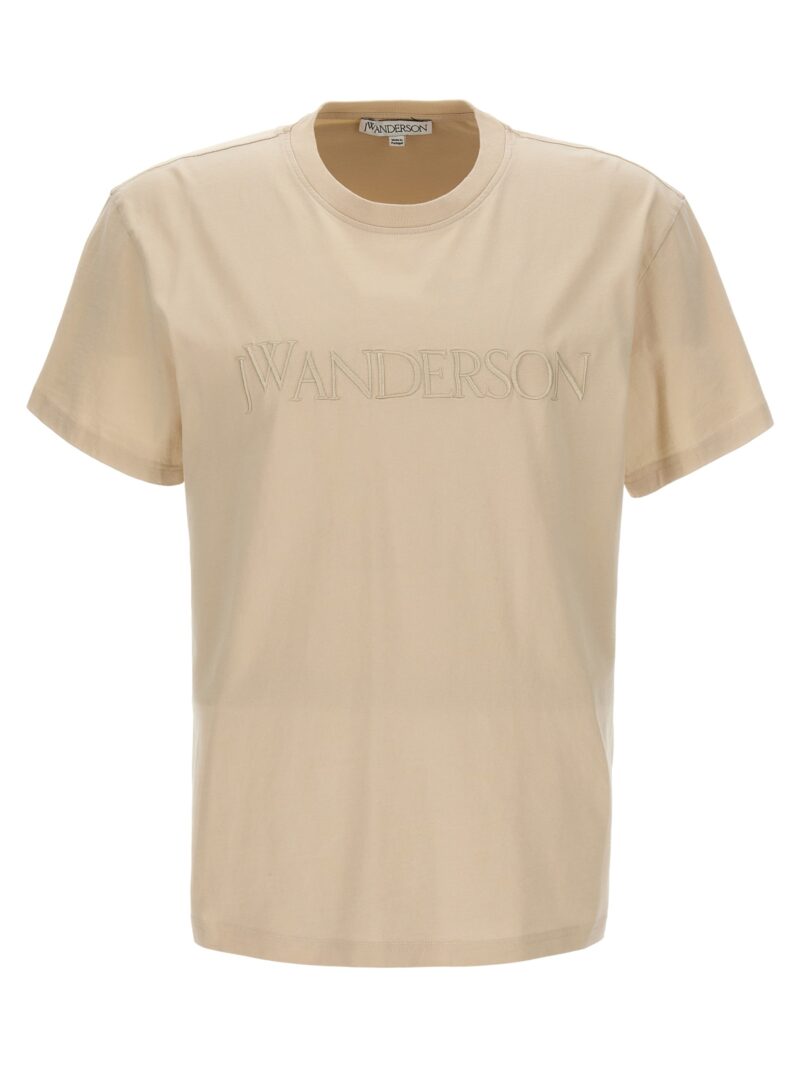 Logo T-shirt J.W.ANDERSON Beige