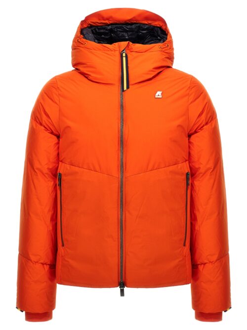 'Hugol Thermo Soft Touch' down jacket K-WAY Orange