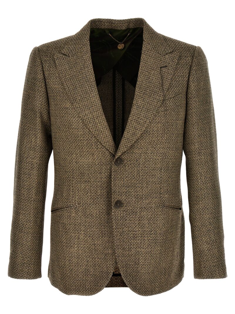 'Keanu' blazer MAURIZIO MIRI Beige