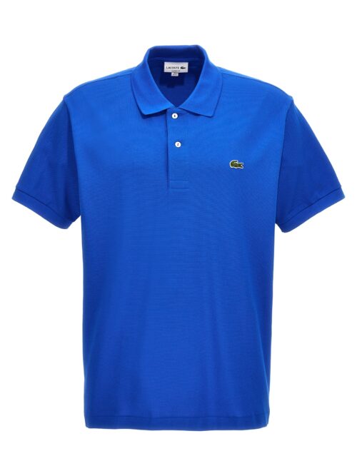 Logo embroidery polo shirt LACOSTE Blue