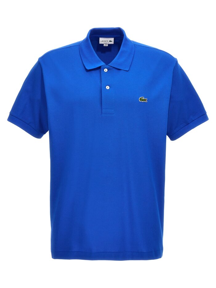 Logo embroidery polo shirt LACOSTE Blue