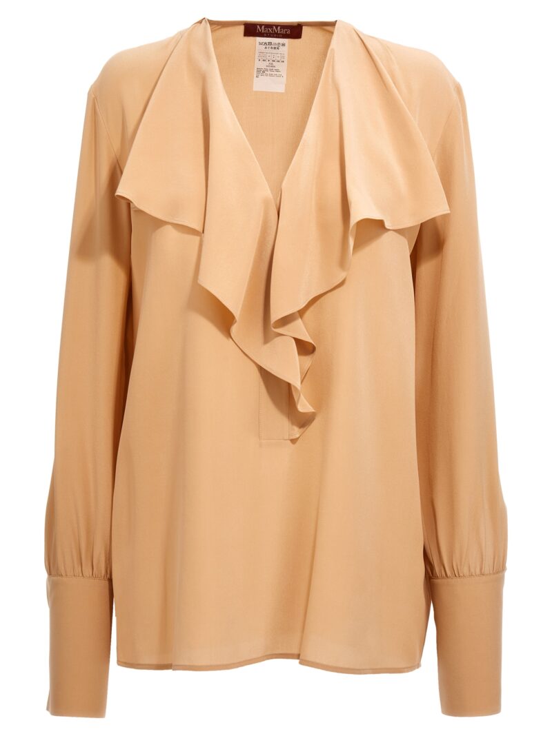 'Leva' shirt MAX MARA STUDIO Beige