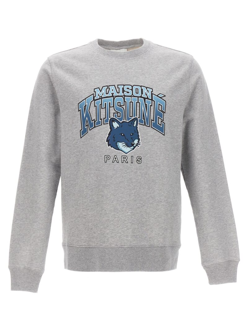 Campus Fox sweatshirt MAISON KITSUNE Gray