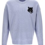 'Fox Head' sweater MAISON KITSUNE Light Blue