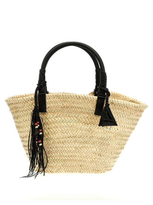 'Icon Palm Leaf Big' handbag ALANUI Black