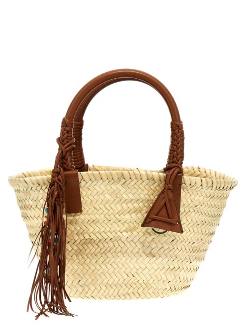 'Icon Palm Leaf Small' handbag ALANUI Brown