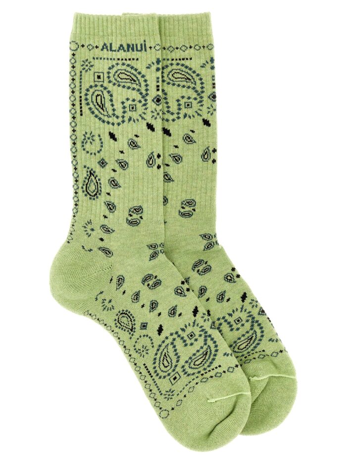 'Bandana' socks ALANUI Green