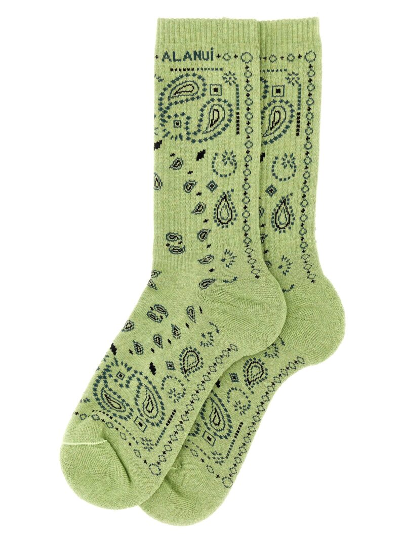 'Bandana' socks LWRA007R24KNI00150515051 ALANUI Green