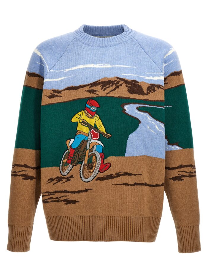 'Motocross' sweater LC23 Multicolor