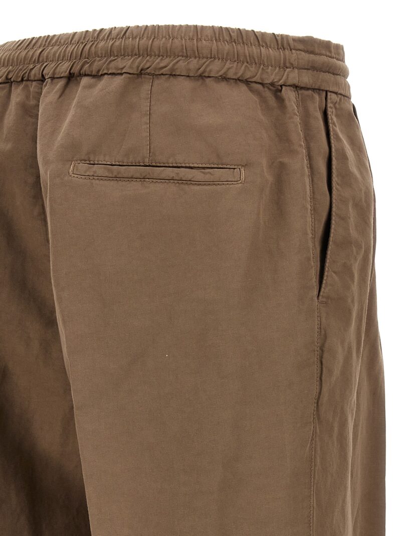 Linen blend trousers 54% linen