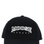 'Varsity Logo' baseball cap MOOSE KNUCKLES White/Black