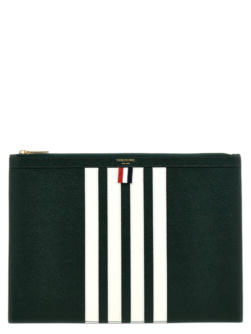 Medium '4 Bar' document holder THOM BROWNE Green