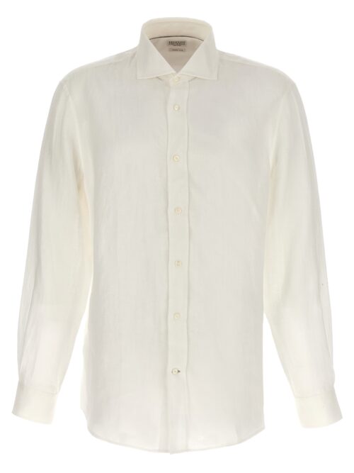 Linen shirt BRUNELLO CUCINELLI White