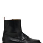 'Penny Loafer' ankle boots THOM BROWNE Black